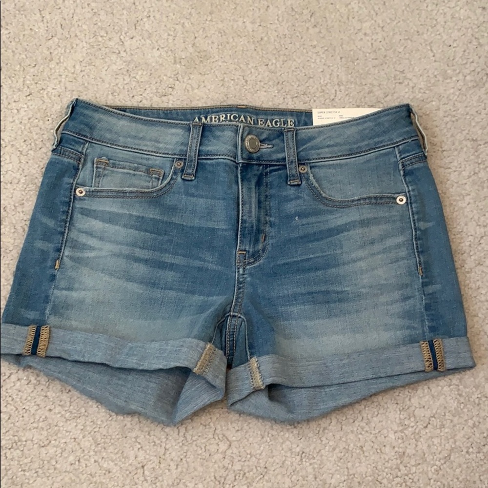 american eagle jean shorts